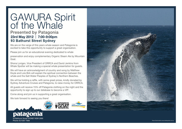 GAWURA Spirit of the Whale – 23rd May